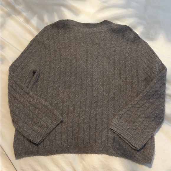 Meilleur Moment cable knit cashmere sweater - Picture 5 of 10